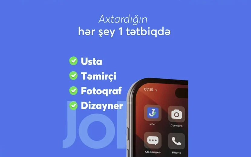 Azərbaycanda ilk - “Jobix” istifadəyə verildi - Fotolar