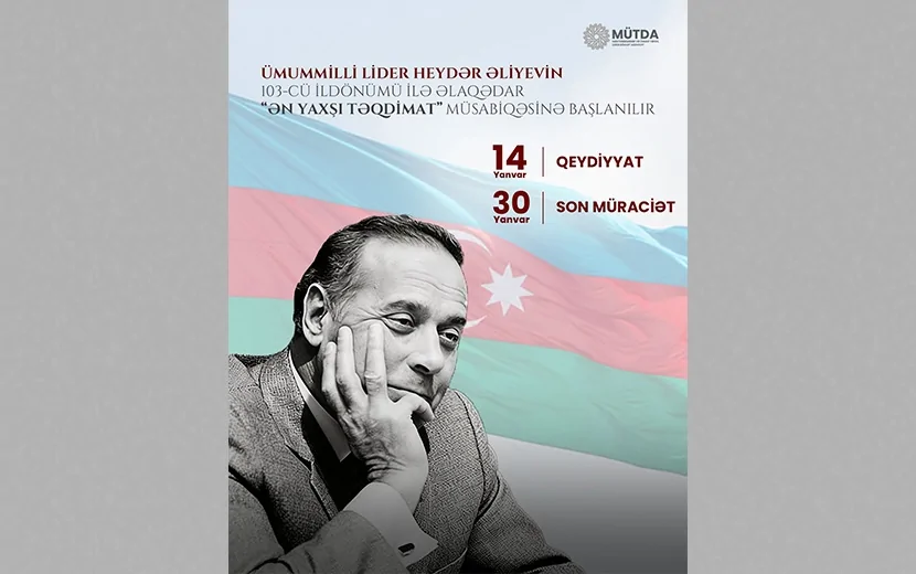 “Ən yaxşı təqdimat” müsabiqəsinə START VERİLİB