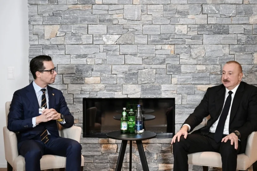 Prezident \"Carlsberg Group\" şirkətinin Baş icraçı direktoru ilə görüşdü