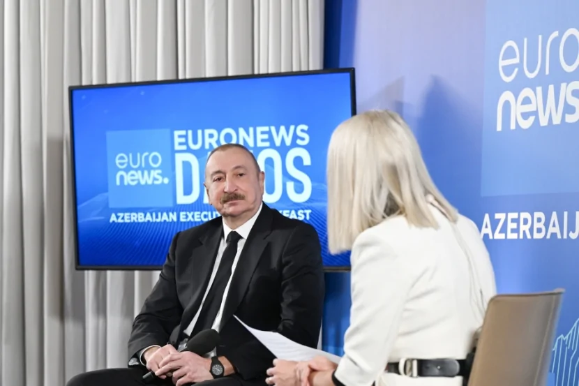 İlham Əliyev “Euronews” televiziyasına müsahibə verdi - VİDEO