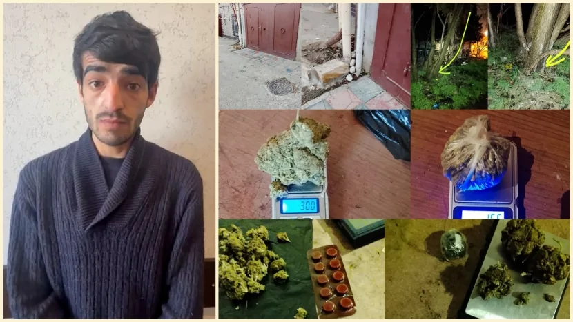 Yasamalda əməliyyat: 20 kq marixuana AŞKARLANDI