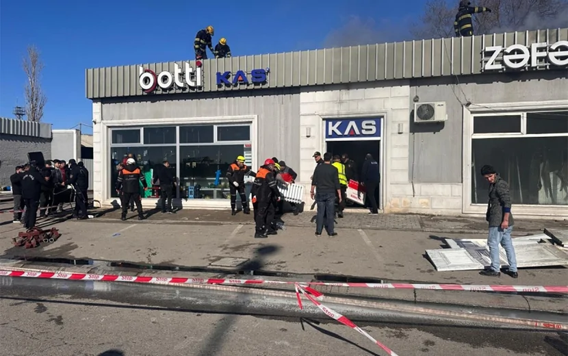 Ziya Bunyadovdakı yanğın SÖNDÜRÜLDÜ- SON GÖRÜNTÜLƏR