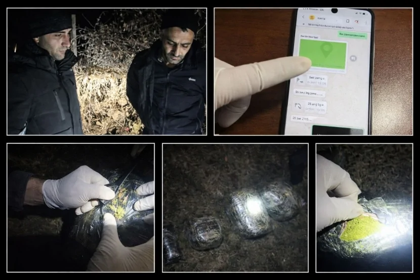 Polisdən növbəti əməliyyat: 6 kiloqram narkotik AŞKARLANDI