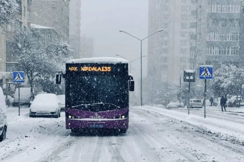 Sabah Bakıda yollar buz bağlayacaq – PROQNOZ