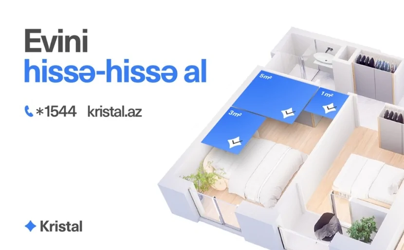 İstədiyin vaxt ödə, faiz ödəmə! - Kristal
