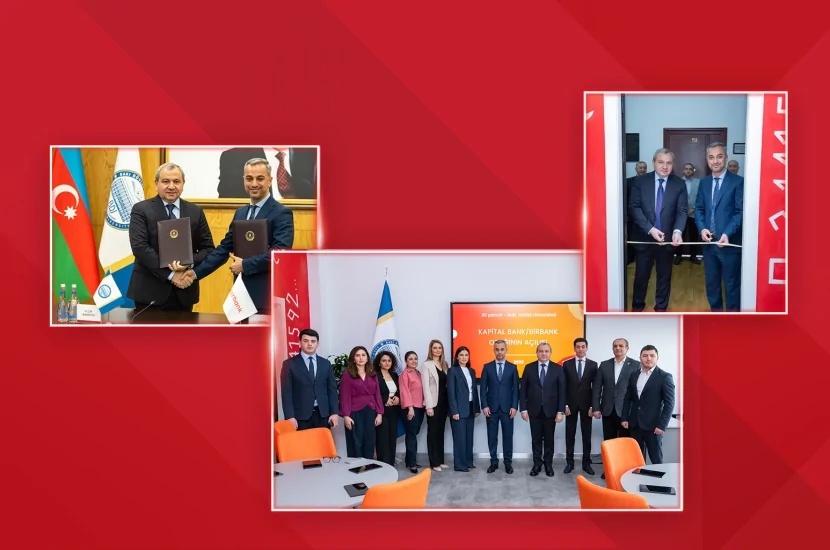 Ölkənin birinci bankı və birinci universiteti arasında memorandum İMZALANDI