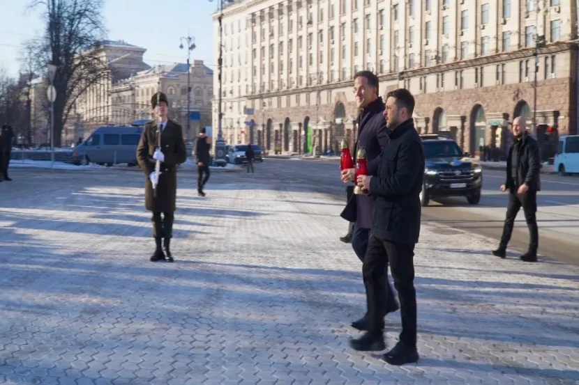 Mark Rutte  Kiyevdə SƏFƏRDƏ