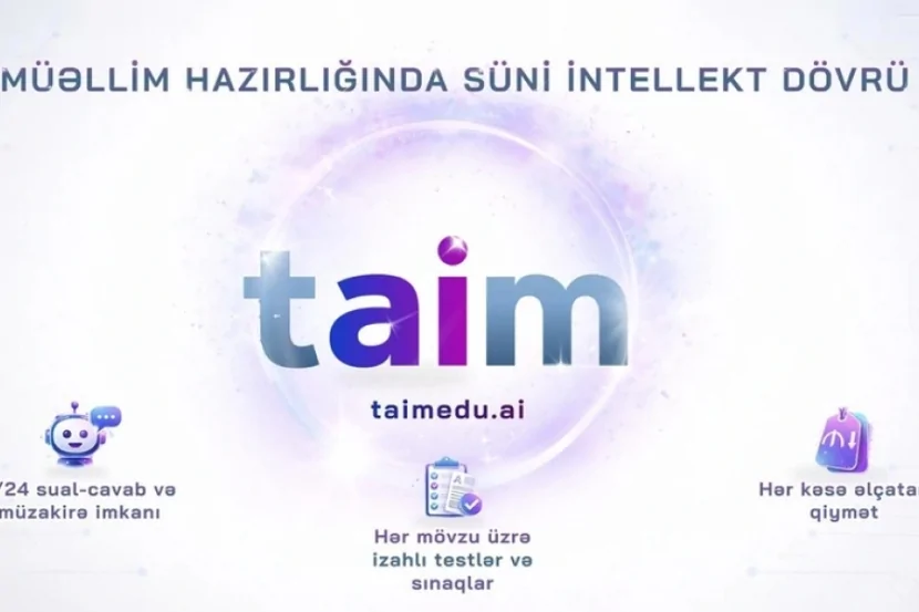Müəllimlər üçün süni intellekt əsaslı platforma YARADILIB