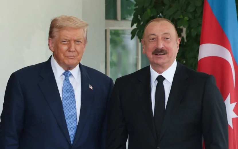İlham Əliyev Donald Trampa təşəkkür edib