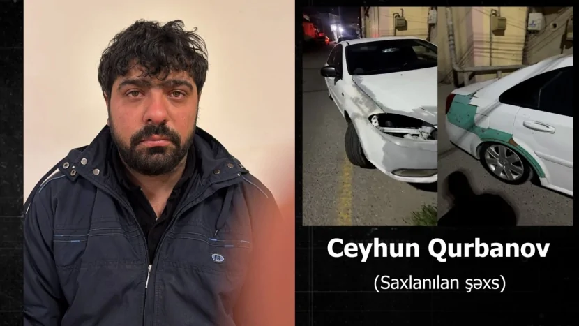 Bakıda narkotik təsiri altında maşın sürən sürücü SAXLANILDI