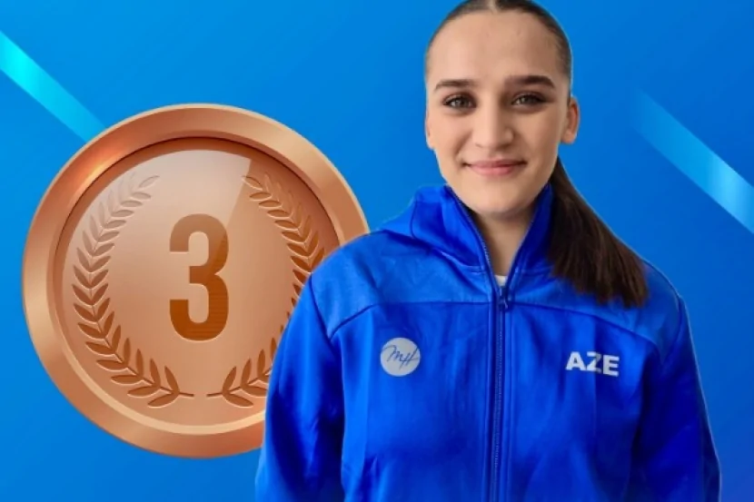Cansu Əhmədzadə Avropada medal QAZANDI
