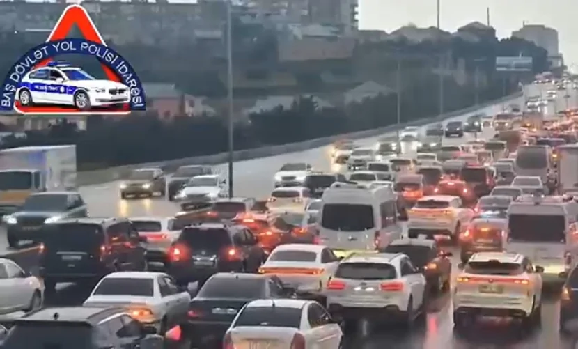 Yollarda zolaqlar üzrə sürməyənlərə XƏBƏRDARLIQ-GÖRÜNTÜLƏR