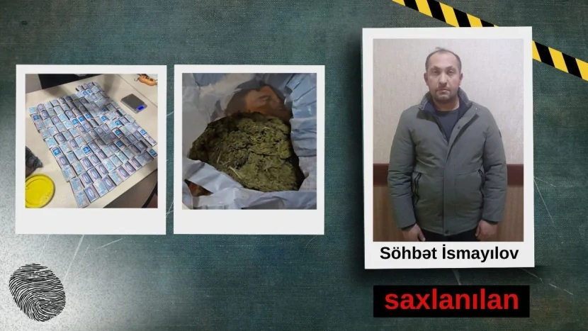 Narkotik satışı ilə məşğul olan şəxs TUTULDU