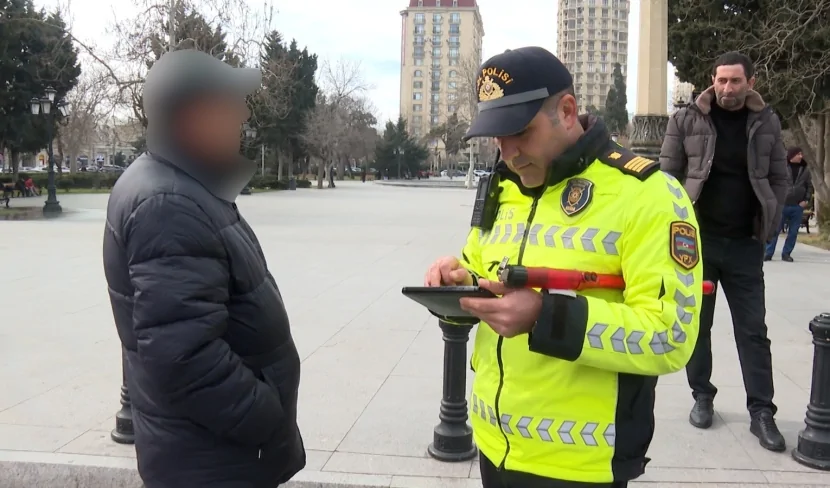 Polis Nəsimi rayonunda profilaktik tədbirlər keçirib