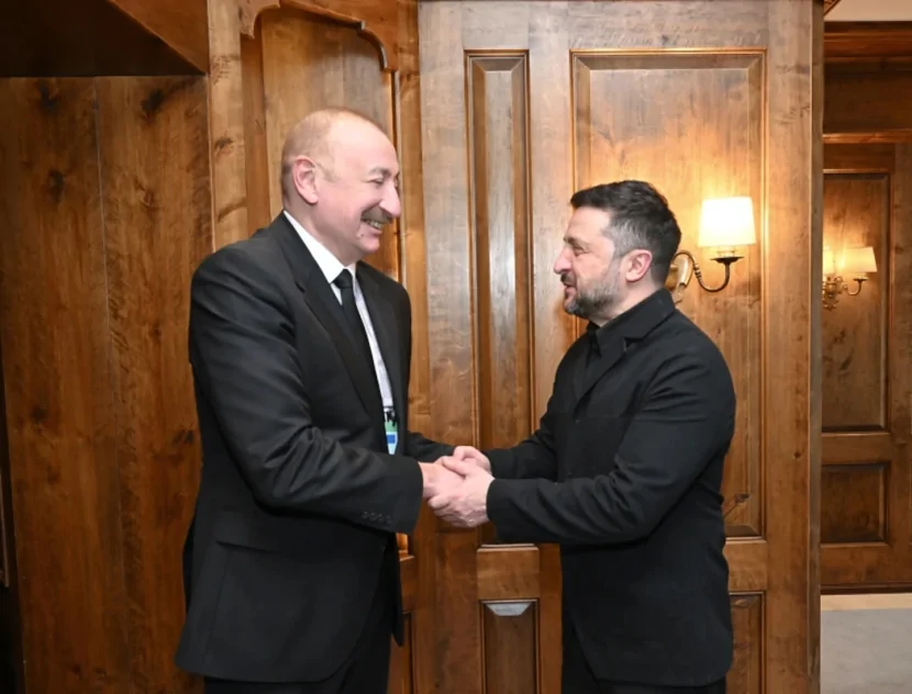 Zelenski İlham Əliyevə təşəkkür etdi