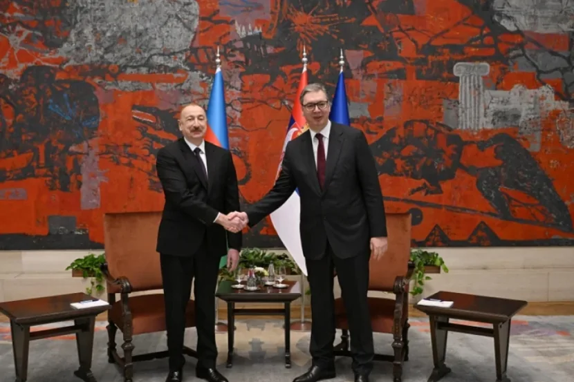 İlham Əliyev Vuçiçlə görüşdən PAYLAŞIM ETDİ