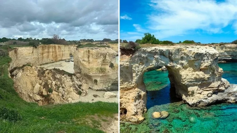 Məşhur qaya şiddətli hava nəticəsində MƏHV OLDU