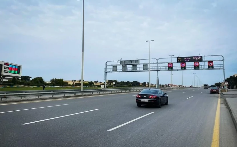 Hava Limanı yolunda sürət həddi bərpa edildi