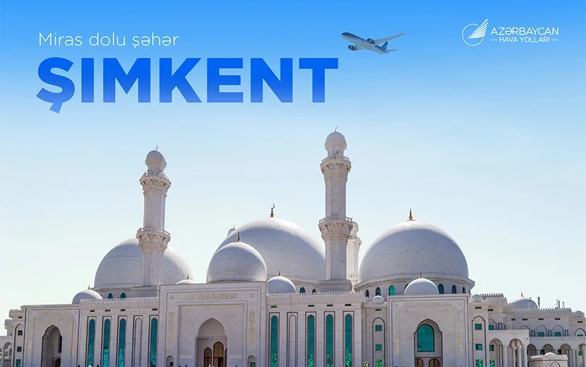 AZAL Şımkent şəhərinə müntəzəm reyslərə başlayır