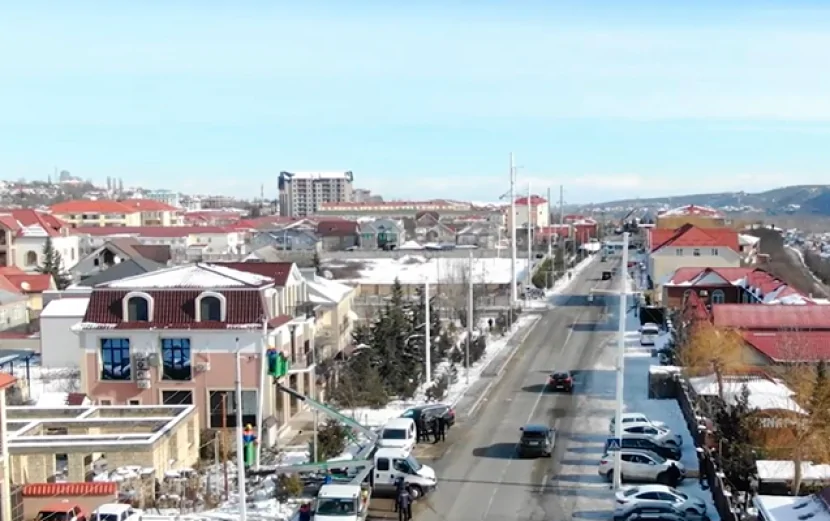 “Azərişıq” Şahdağ istiqamətində xətləri yeniləyir
