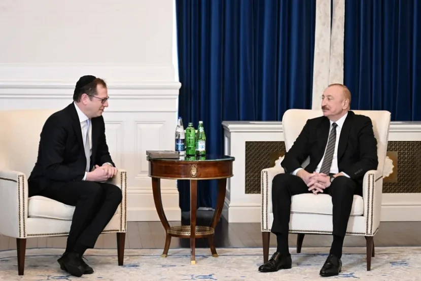 İlham Əliyev Elliot Brandt ilə GÖRÜŞDÜ