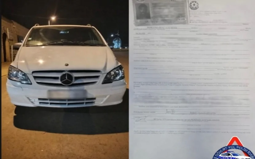 Narkotikin təsiri altında avtomobil idarə edən sürücü saxlanıldı