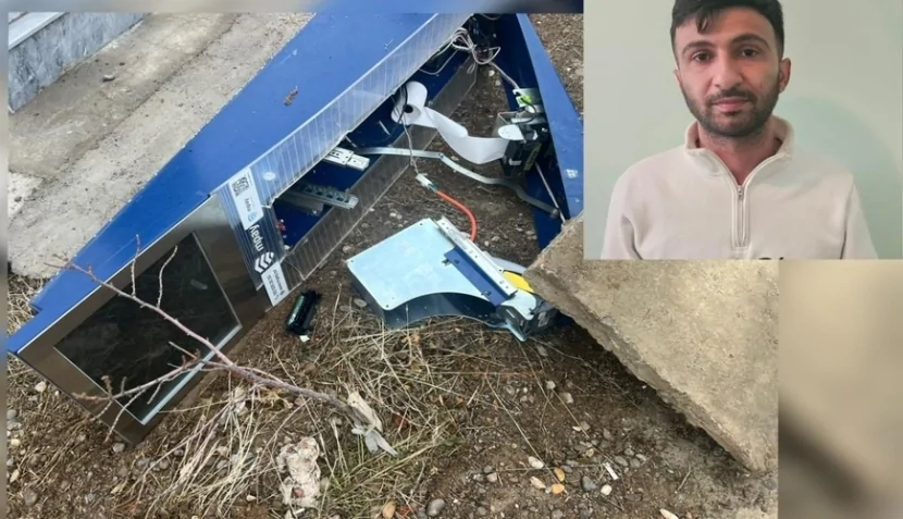 Kişi ödəmə terminalını OĞURLADI