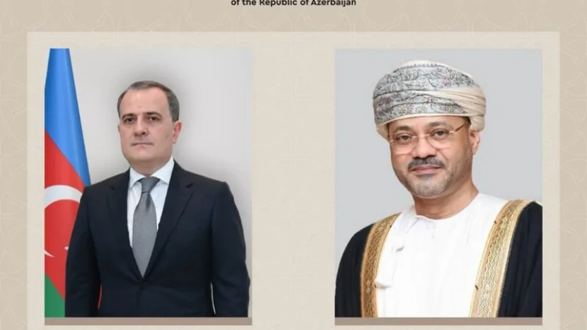 Azərbaycan və Omanın XİN rəhbərləri bölgədəki son vəziyyəti müzakirə etdilər
