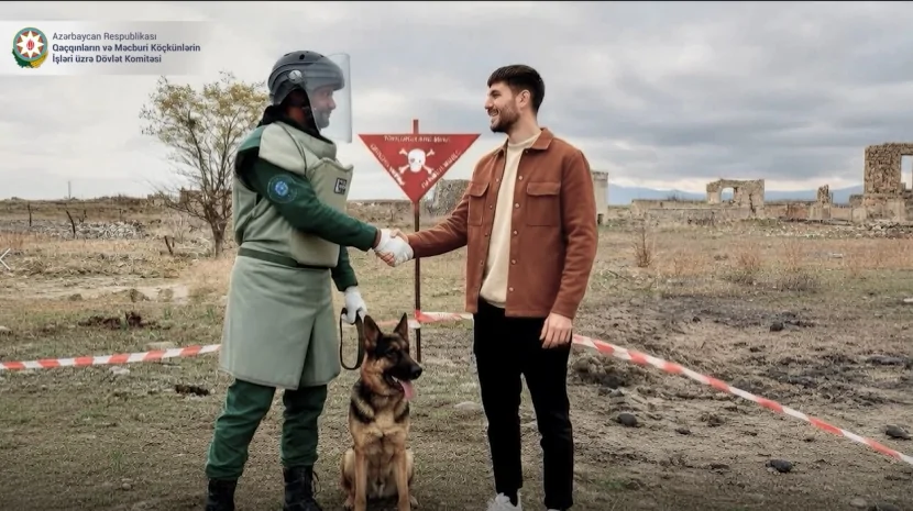 Mina təhlükəsinə qarşı videoçarx