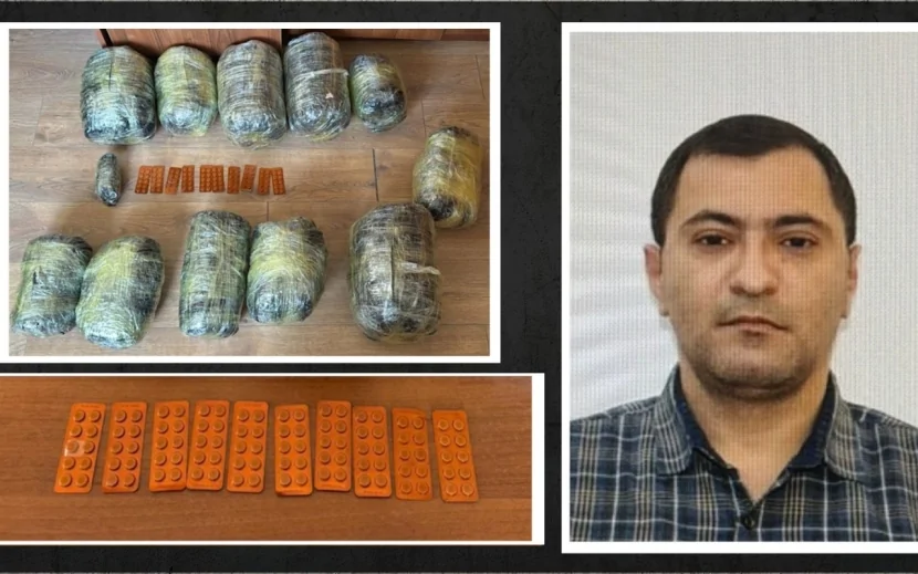 Sarayda 15 kq narkotik vasitə aşkarlandı - VİDEO