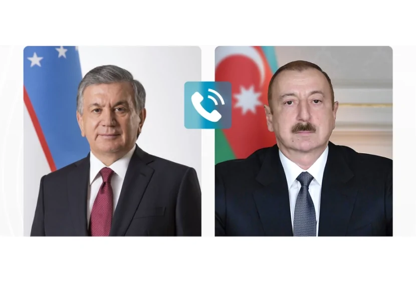 Şavkat Mirziyoyev Prezident İlham Əliyevə zəng etdi