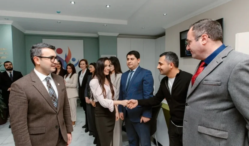 Leyla Əliyeva Bakı Beynəlxalq Multikulturalizm Mərkəzində