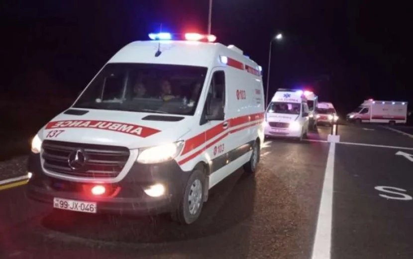 Bakı-Sumqayıt yolunda ağır qəza - FOTO