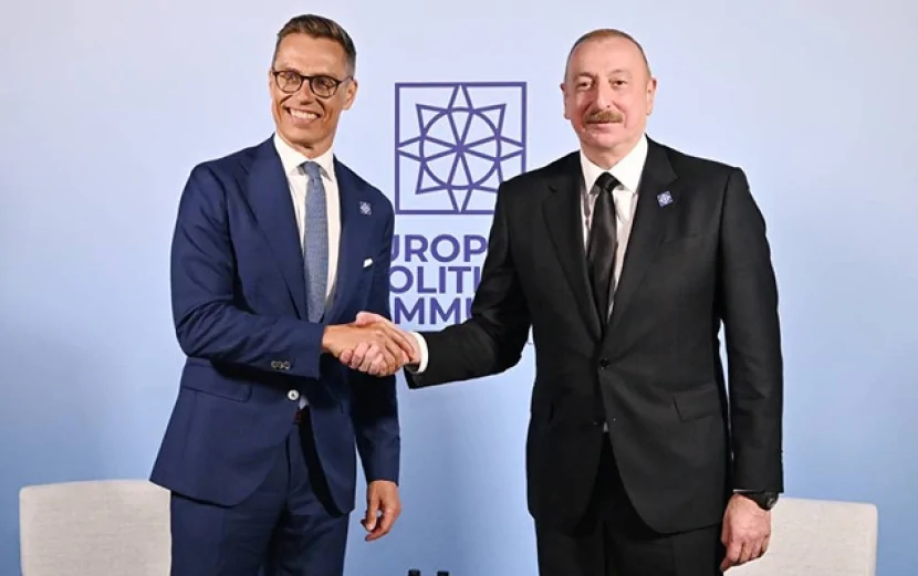 Finlandiya prezidenti İlham Əliyevə zəng edib