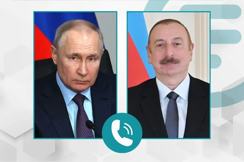 Putin İlham Əliyevə ZƏNG EDİB