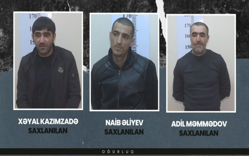 Gəncədə antik əşyalar oğurlayanlar tutuldular