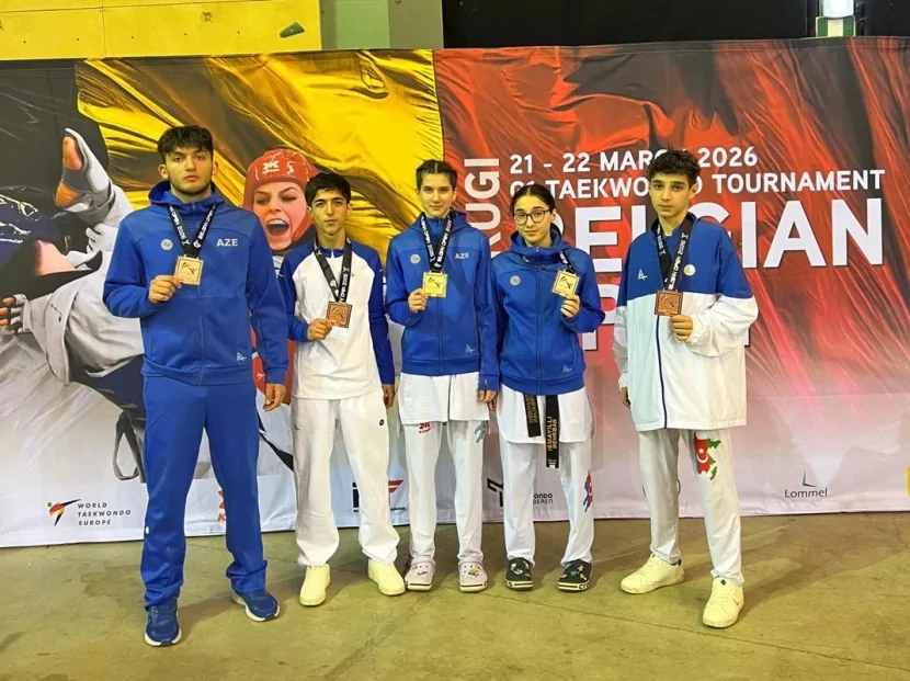 Taekvondoçumuz Belçikada qızıl medal qazandı