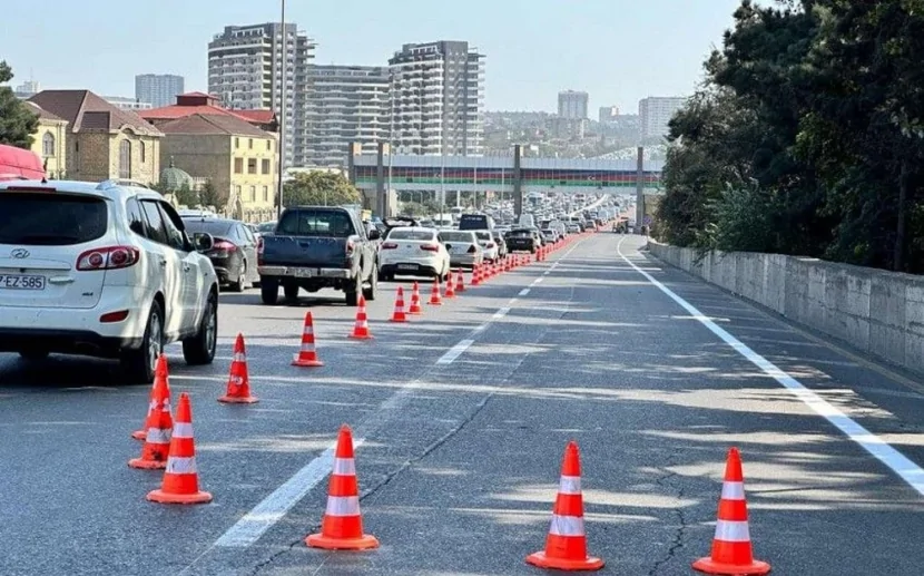 Bu küçələrdə hərəkət MƏHDUDLAŞACAQ