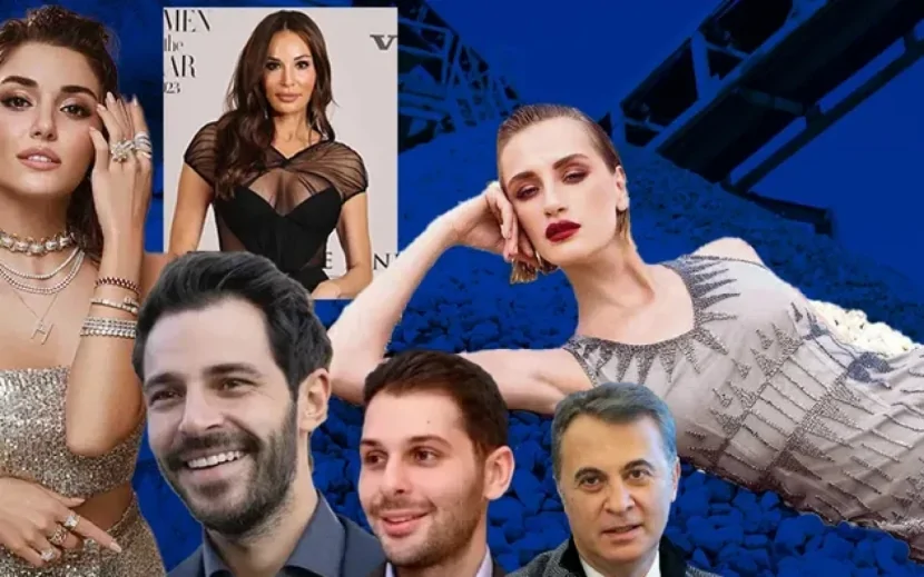 Məşhurlar  saxlanıldı- Hande Erçel , Hakan Sabancı...