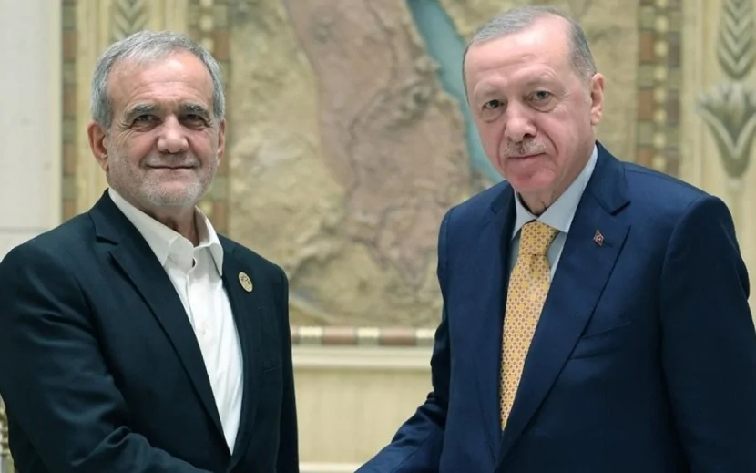 Pezeşkian Ərdoğana türkcə təşəkkür etdi