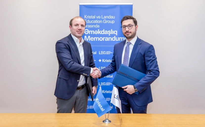 “Kristal” və “Landau Education Group” arasında yeni əməkdaşlıq razılaşması əldə olunub!