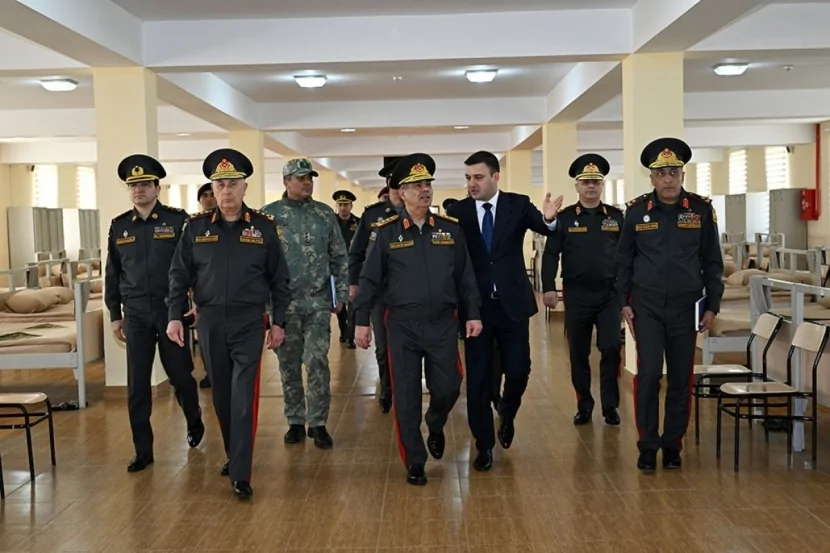 Yeni hərbi obyektlər istifadəyə verilib - FOTO