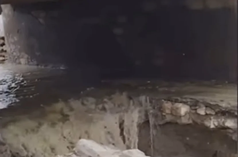 Körpü uçdu- Ciddi çətinlik YARANDI-GÖRÜNTÜLƏR