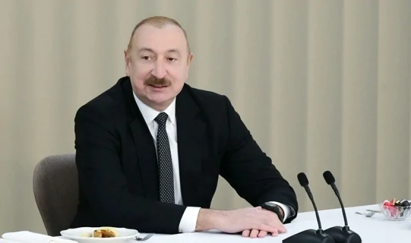 Prezident onları qəbul etdi