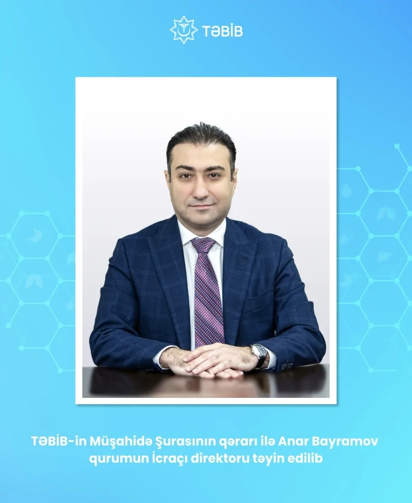 Anar Bayramov TƏBİB-in İcraçı direktoru təyin edilib