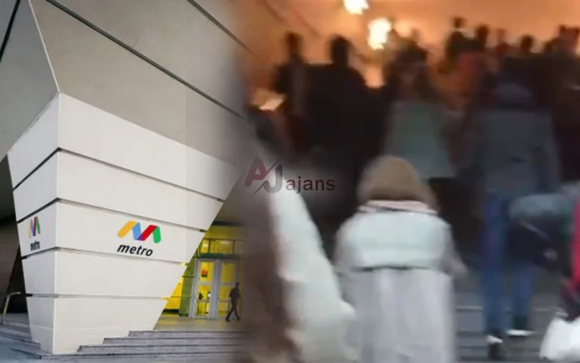Sərnişinlərin tuneldən çıxarılma GÖRÜNTÜLƏRİ