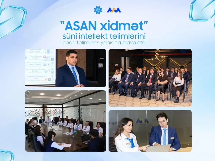 ASAN xidmət bu təlimə START VERDİ