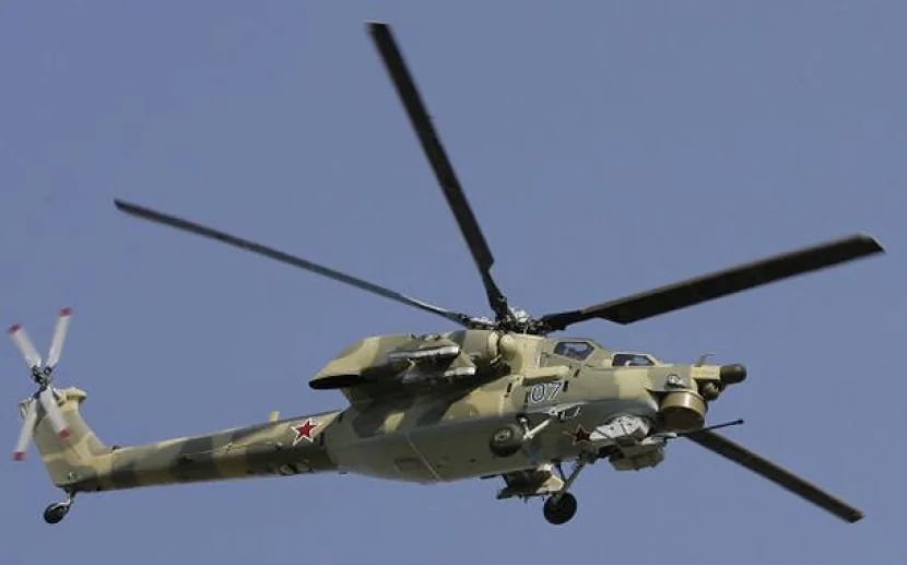 Rusiyanın hərbi helikopteri VURULDU
