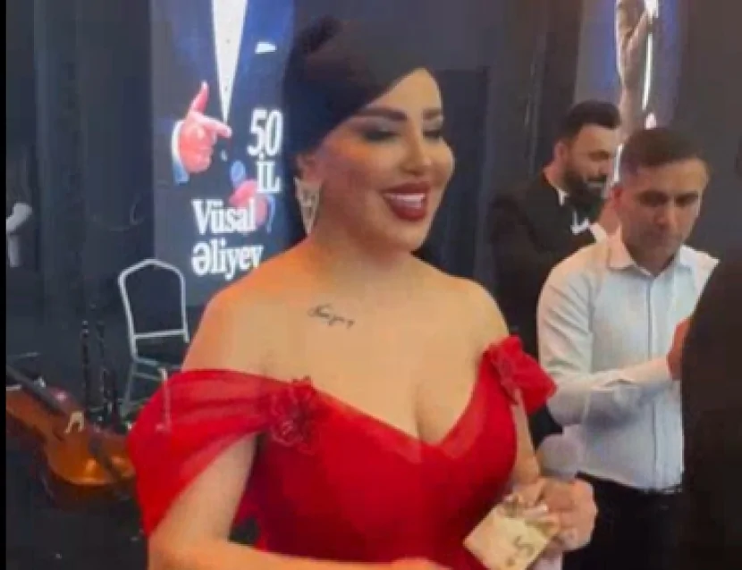 Kəmalə Günəşli pul yağışına TUTULDU