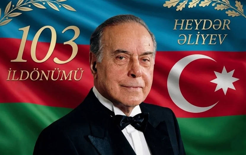 Heydər Əliyevin anadan olmasının 103-cü ildönümüdür